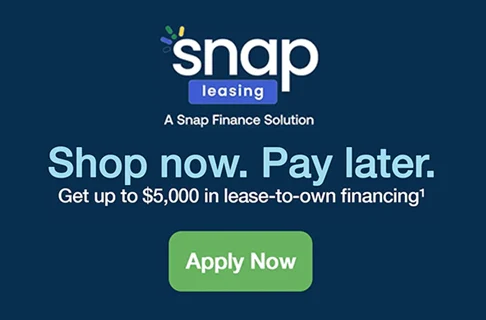 snap financing banner
